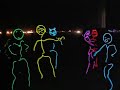 Burning Man Stickmen Wil\