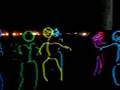 Burning Man Stickmen Wil' Out