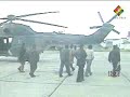 Se accidenta el helicóptero utilizado por el Presidente Evo Morales