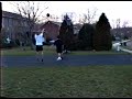 MichaelDLC vs TotesDLC (the two best delaCruz bball players collide, final game!)Video from either 2000 or 2001. Found it lying around the house.Game to 11, win by 2Michael - White jersey, blue bandanaTotes - Black jersey, fat assThe most exciting game of the series! Both players were on fire... I start with a 4-0 run, then Totes counters with a 7-0 run.Final score: Michael 12, Totes 10Series Champ: MICHAEL