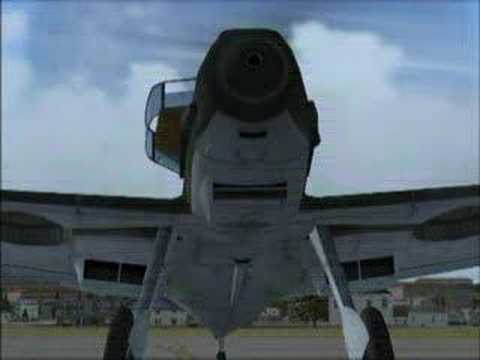 Bf109E-3 Engine Start Procedure