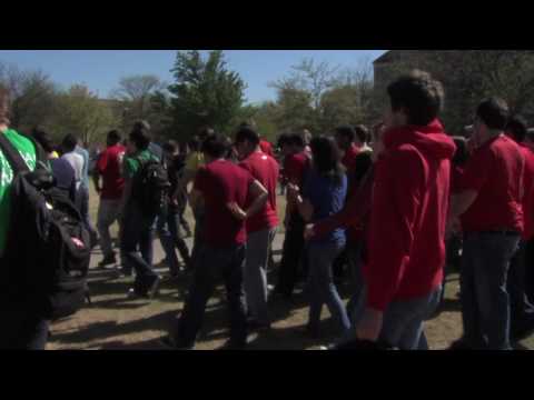 mp3experimenttour - Improv Everywhere brings its crazy brand of chaos and joy to Texas Tech as students take over Memorial Circle. They took part in the MP3 Experiment Tour . Re...