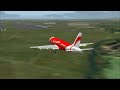 AirAsia WMSA rwy33 landing