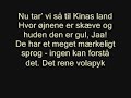 Drengene Fra Angora – rejsesangen