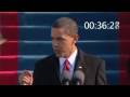 Inauguratie Obama in 1 min