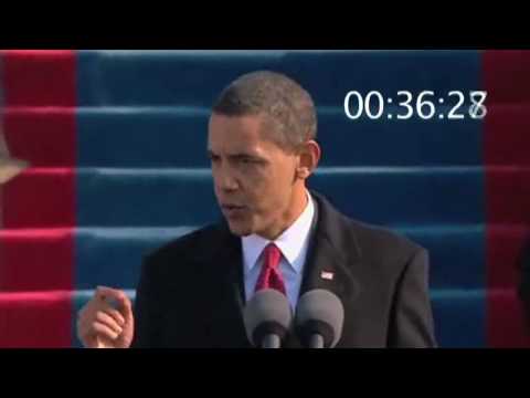 Inauguratie Obama in 1 min