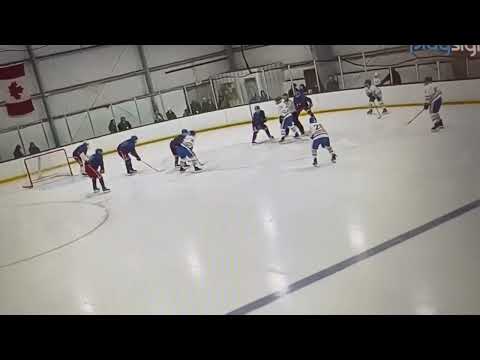 Gunner Truman #97 - 2024, 9th Grade (Freshman) Varsity High School Hockey playing for LR/OH/FA - Assist