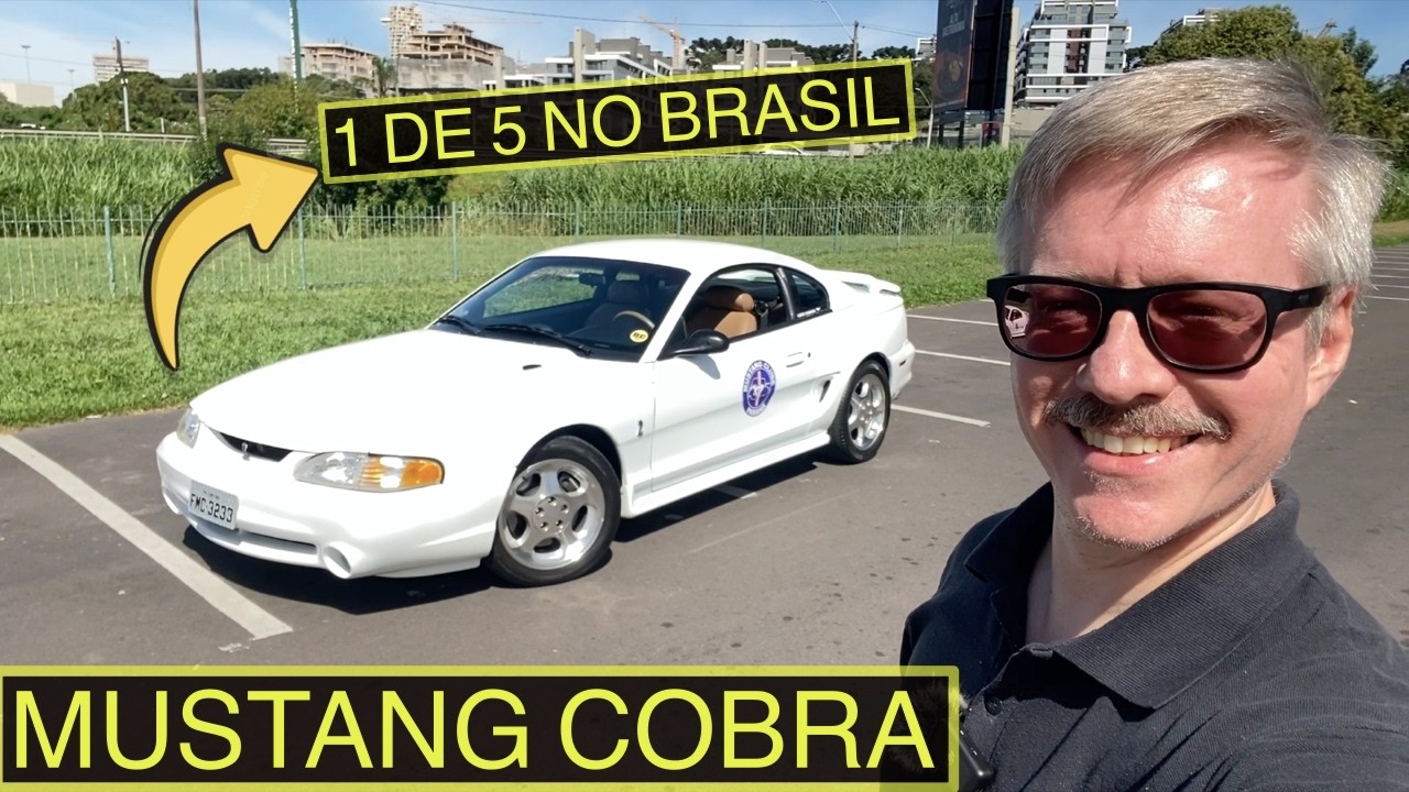 MUSTANG COBRA: aceleramos a versão apimentada do pony car