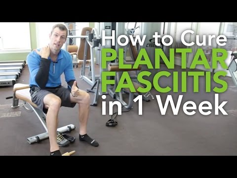 how to cure plantar fasciitis