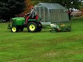 John Deere 755 with Sabo Roberine reel mower John Deere 755 with Sabo Roberine reel mower