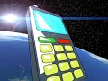 Cell shaded animation of cellphone with closeup Cell shaded animation of cellphone with closeup