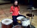 Funny Drum Lessons Part 4   2 and 3 with one foot pedal 