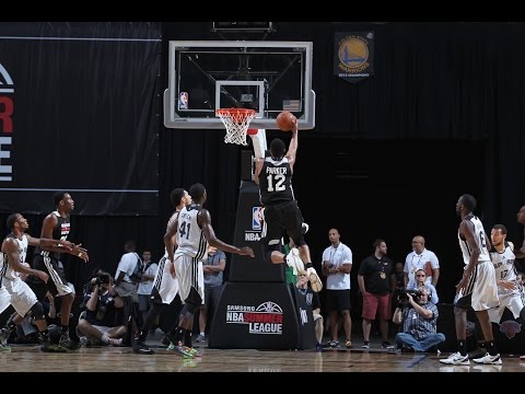 Summer League%3A Milwaukee Bucks vs San Antonio Spurs