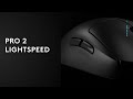 Introducing the PRO 2 LIGHTSPEED wireless gaming mouse