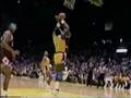 Michael Jordan posterizing Orlando Woolridge 1990