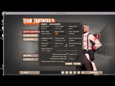 how to get more fps in tf2