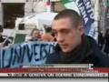 videos de Gioventù Italiana a Genova per manifestare contro la riforma dell'Università
