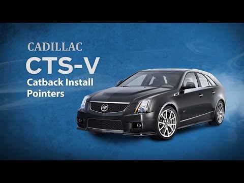 Installing The Cadillac CTS-V Stainless Works Exhaust