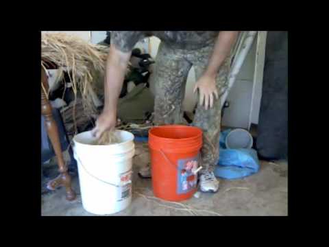 how to dye raffia