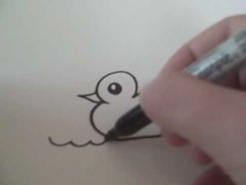 how to draw duck