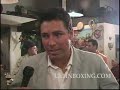 Oscar De La Hoya One on One Interview