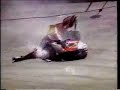 Micheal waltrip scary crash bristol 1988