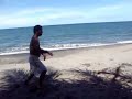 men playing like kids