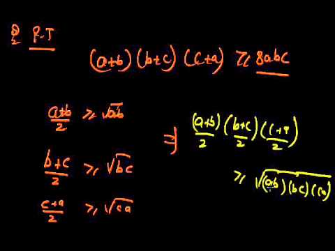how to prove am-gm inequality