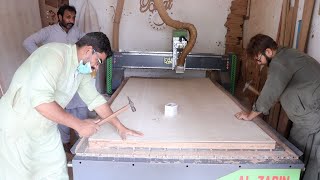 3D Door Designing on CNC Machine | Moawin.pk