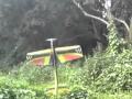 rc flash flying in the woods