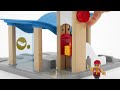 Miniature vidéo Train Brio : Terminal aéroport et tour de contrôle
