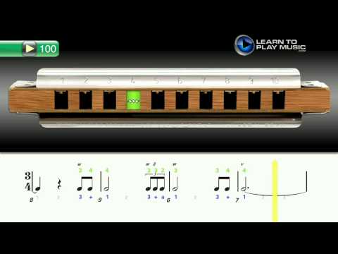 how to read harmonica tabs