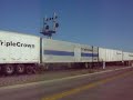 NS SD70M-2 #2687 gives absolutely PERFECT Shave and haircut with BNSF gevo included!!!!!!!!!!!