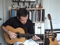 jazz guitarist plays an original arrangement of 