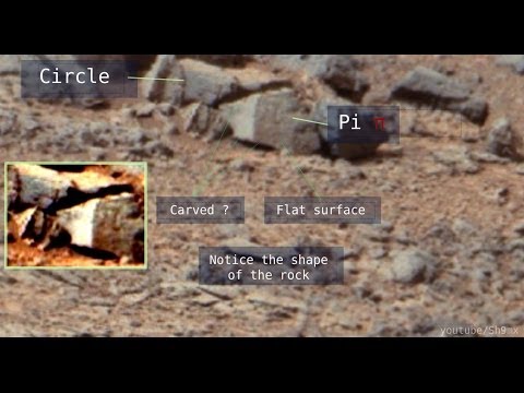 Pi Symbol found on Mars, Hieroglyphs and more