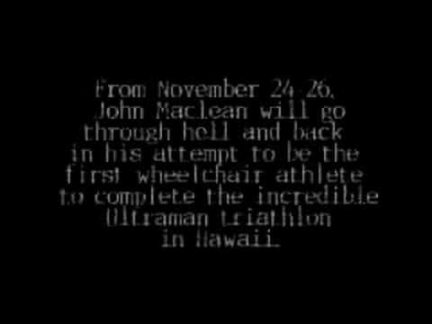 John Maclean Foundation - UltraMan 2006