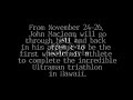 John Maclean Foundation - UltraMan 2006
