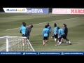 Cristiano Ronaldo, Marcelo, Özil, Sergio Ramos, Khedira and Arbeloa Training