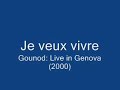 dessay: je veux vivre live in genova and raised a full step