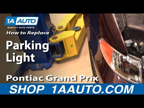 How To Install Replace Parking Light 97-03 Pontiac Grand Prix 1AAuto.com