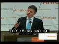 COA: Juan Manuel Santos, Colombian Defense Minister