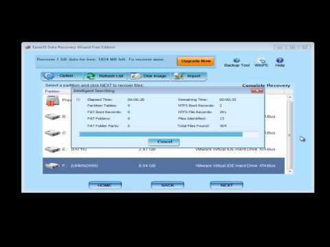 how to repair raw partition