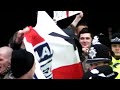 English Defence League (EDL) march in Nottingham. 5th December 2009 (Part 1 of 2)
