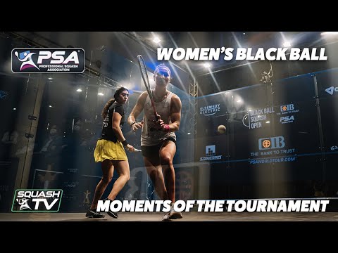 Squash: CIB Black Ball Open 2021 - Women's Moments of the Tournament