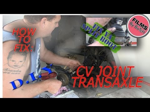 how to fit cv joint