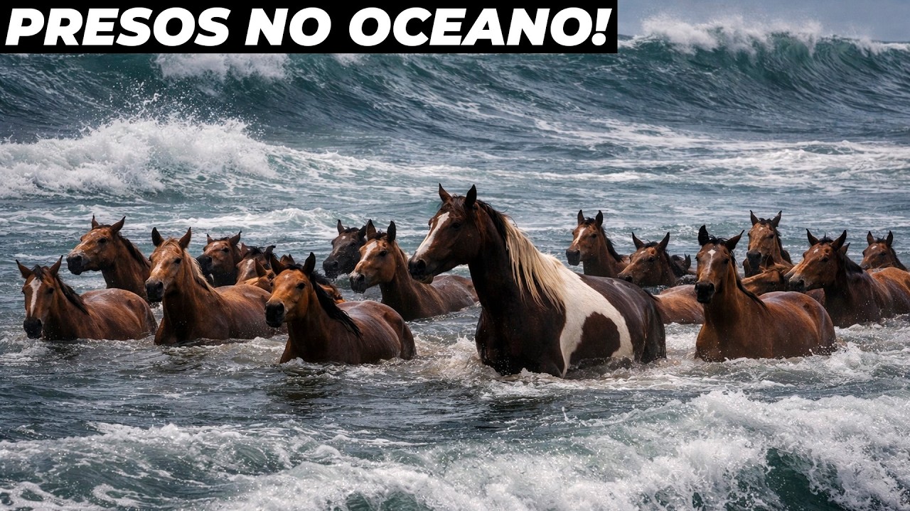 O MILAGRE DOS CAVALOS QUE EMERGIRAM NO OCEANO