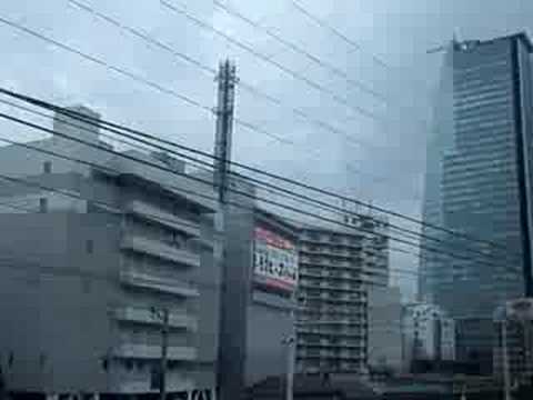 500系のぞみ乗車中：まもなく名古屋