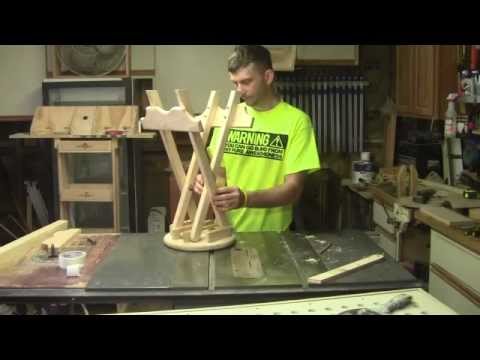 How to build a Folding Stool Part 2