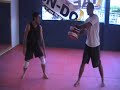 Treino taekwondo