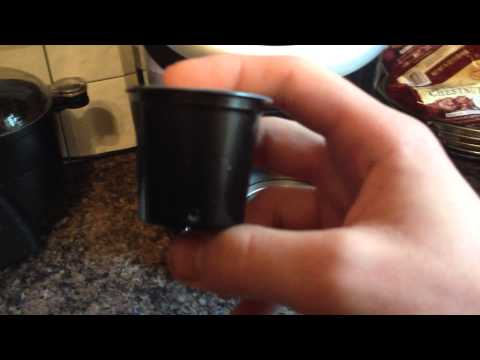 how to remove the k-cup assembly